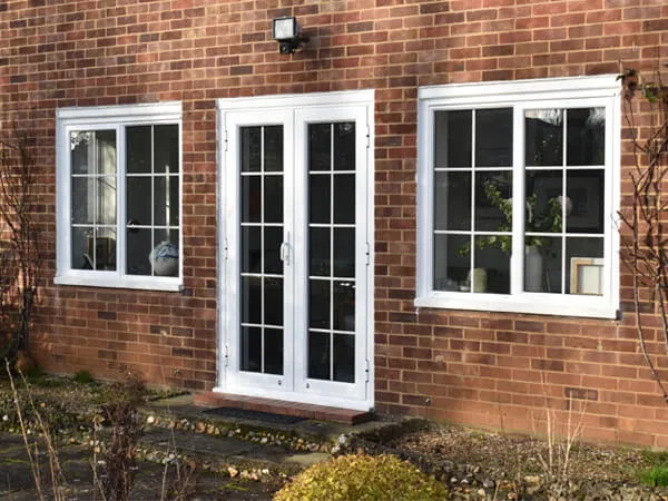 Aluminium Casement Windows in Hipca White