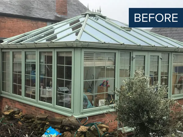 Before Edwardian Conservatory Upgrade