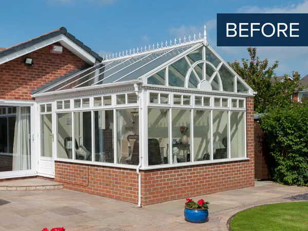 Before Conservatory Upgrade