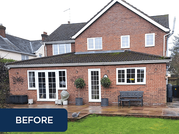 Holmer Green Living Space Before And After