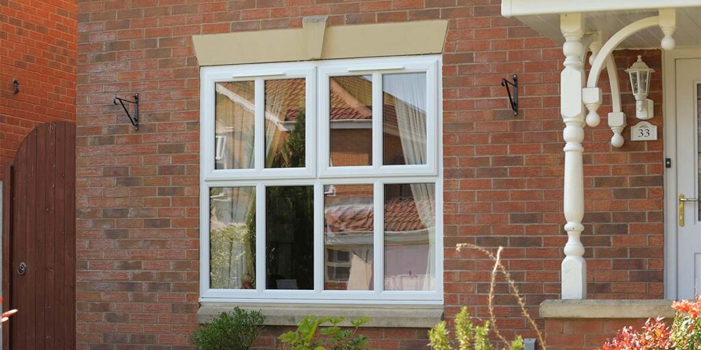 White UPVC Windows