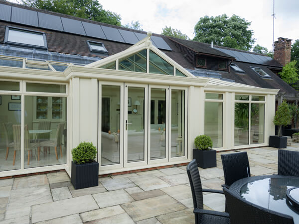 Cream Aluminium Conservatory