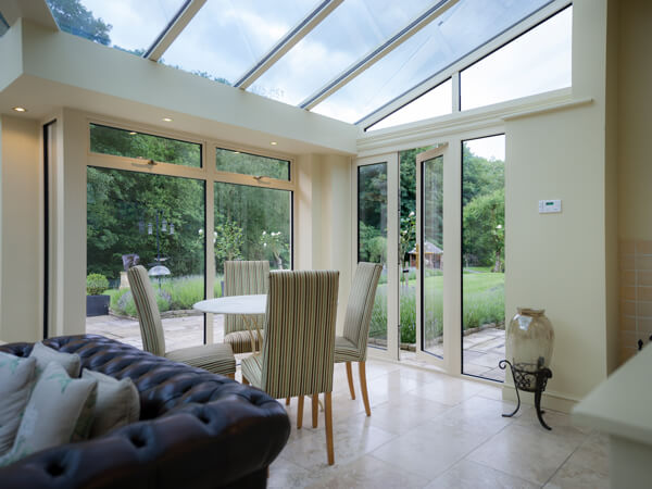 Cream Aluminium Conservatory