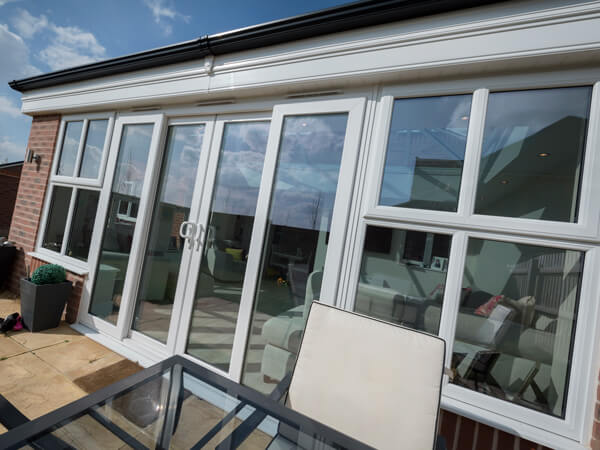 Glass Roof Orangery Detail