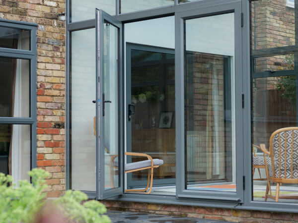 Grey Aluminium Conservatory