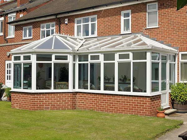 p shaped conservatory