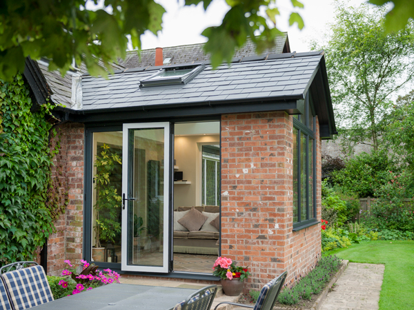 Tiled Roof Extension with Bi-Folds