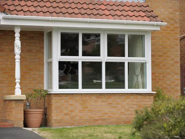 White UPVC Bay & Bow Windows